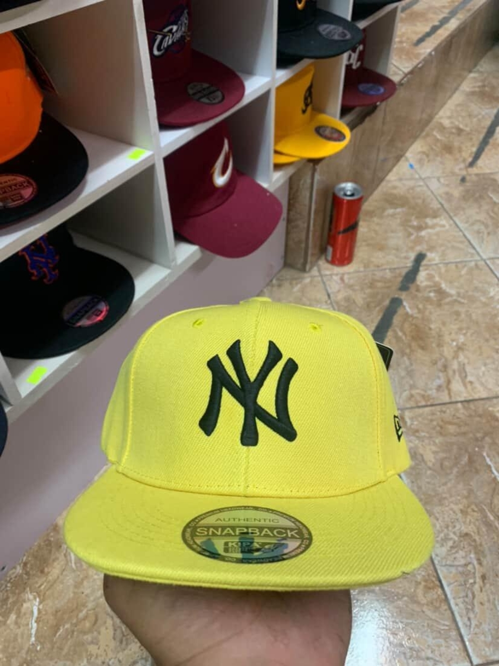 New Era Yellow New York Yankees Snapback Cap